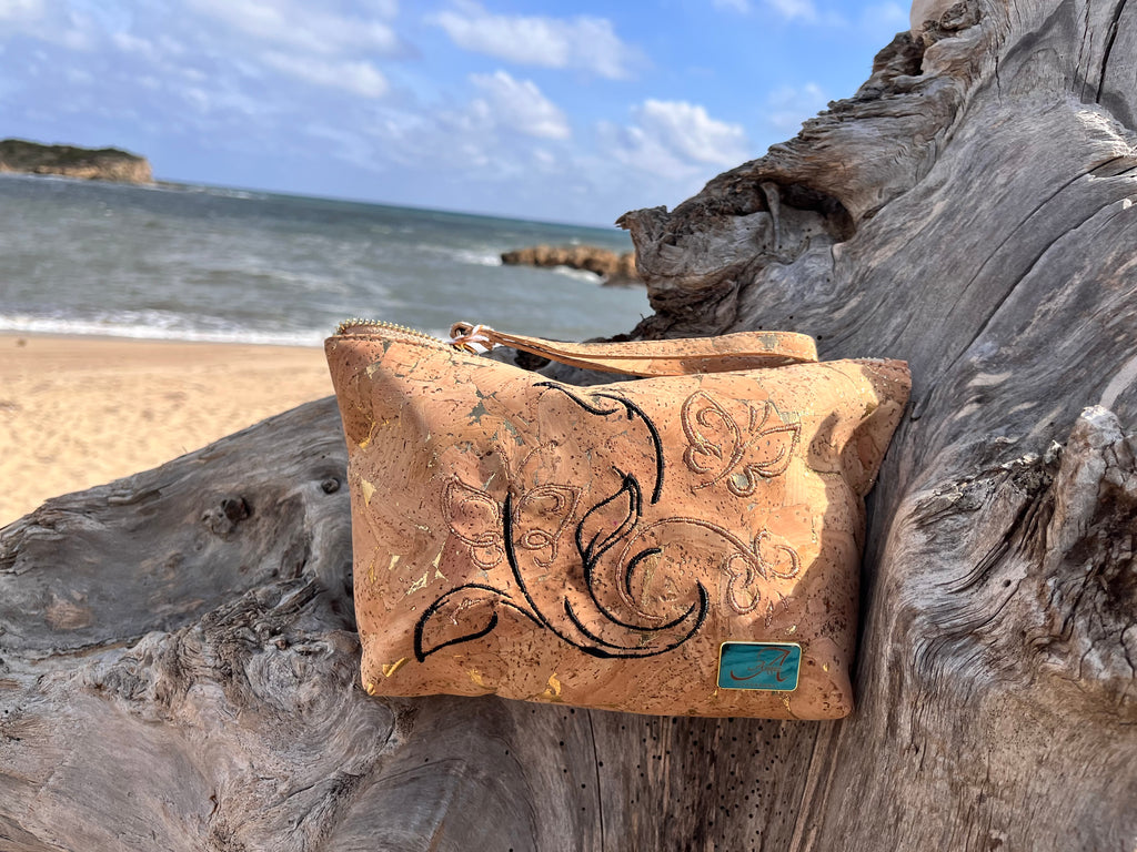 Pochette Alissa – Farfalle ricamate