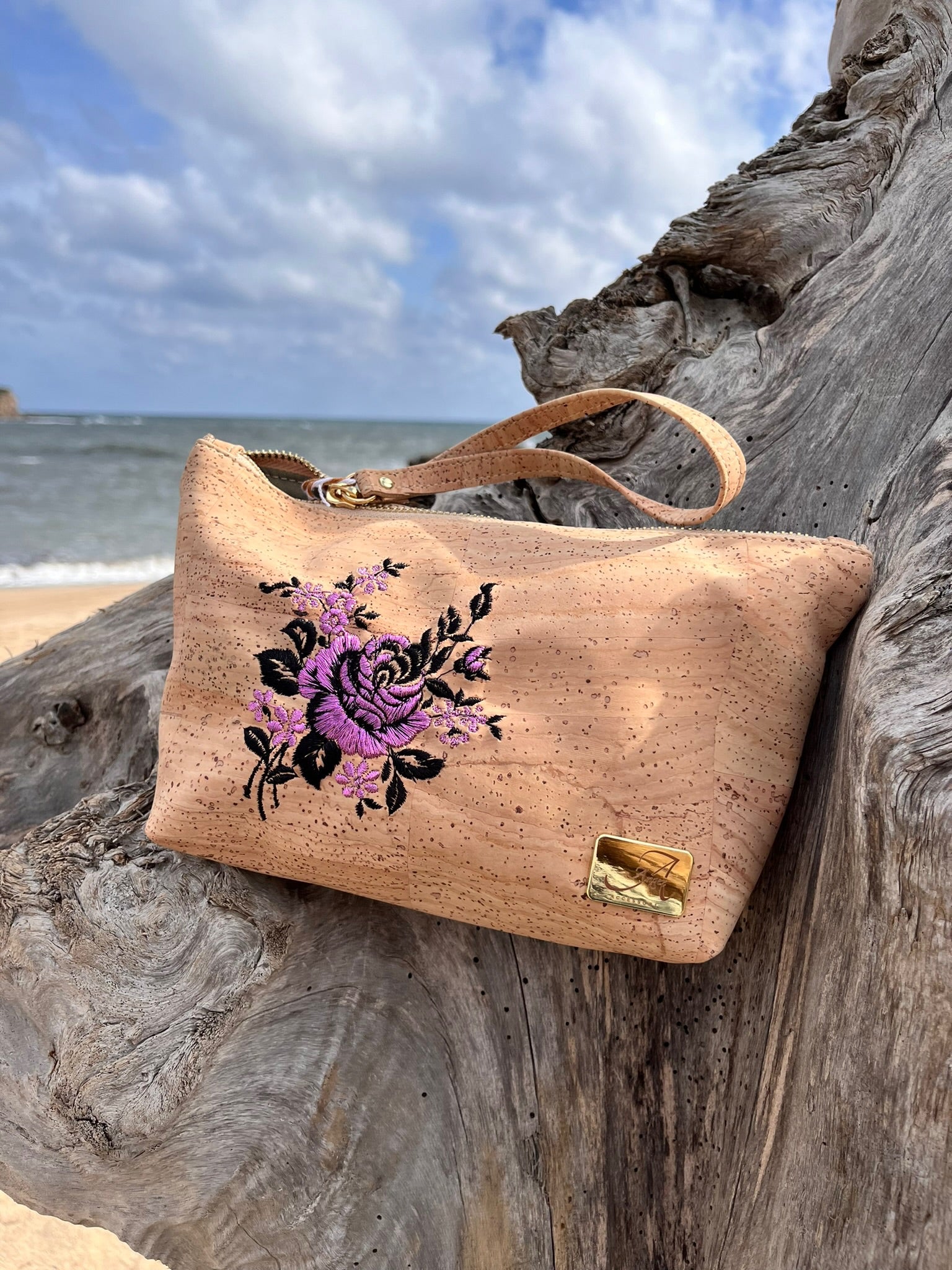 Pochette Alissa – Rosa Ricamata