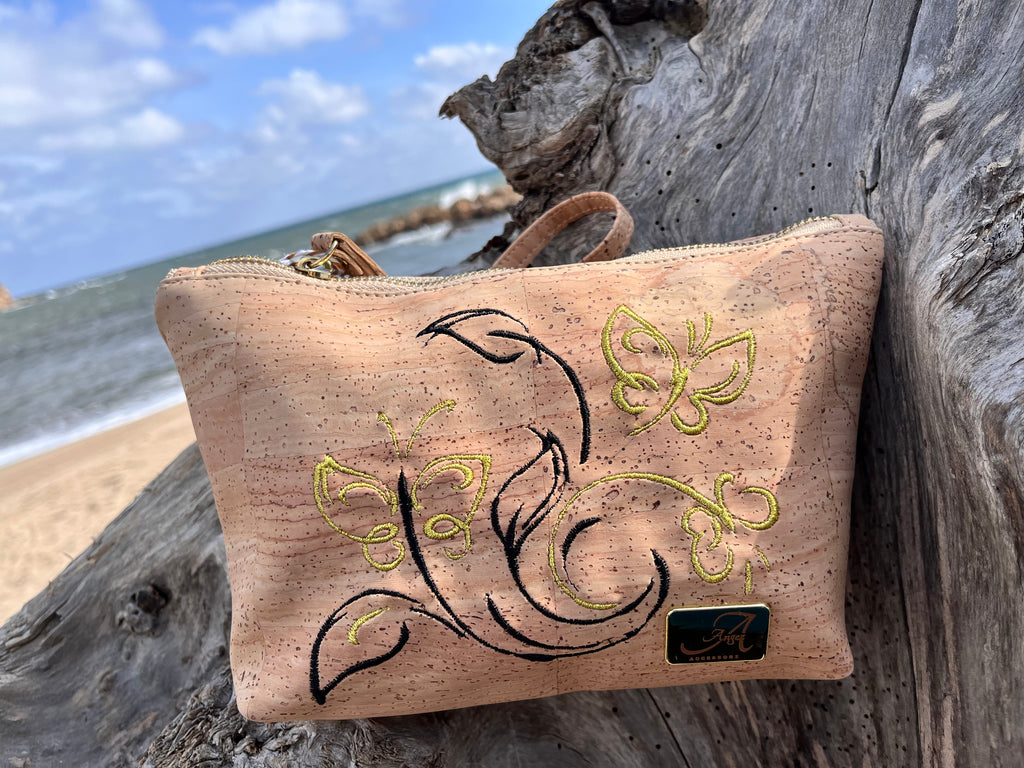 Pochette Alissa – Farfalle ricamate